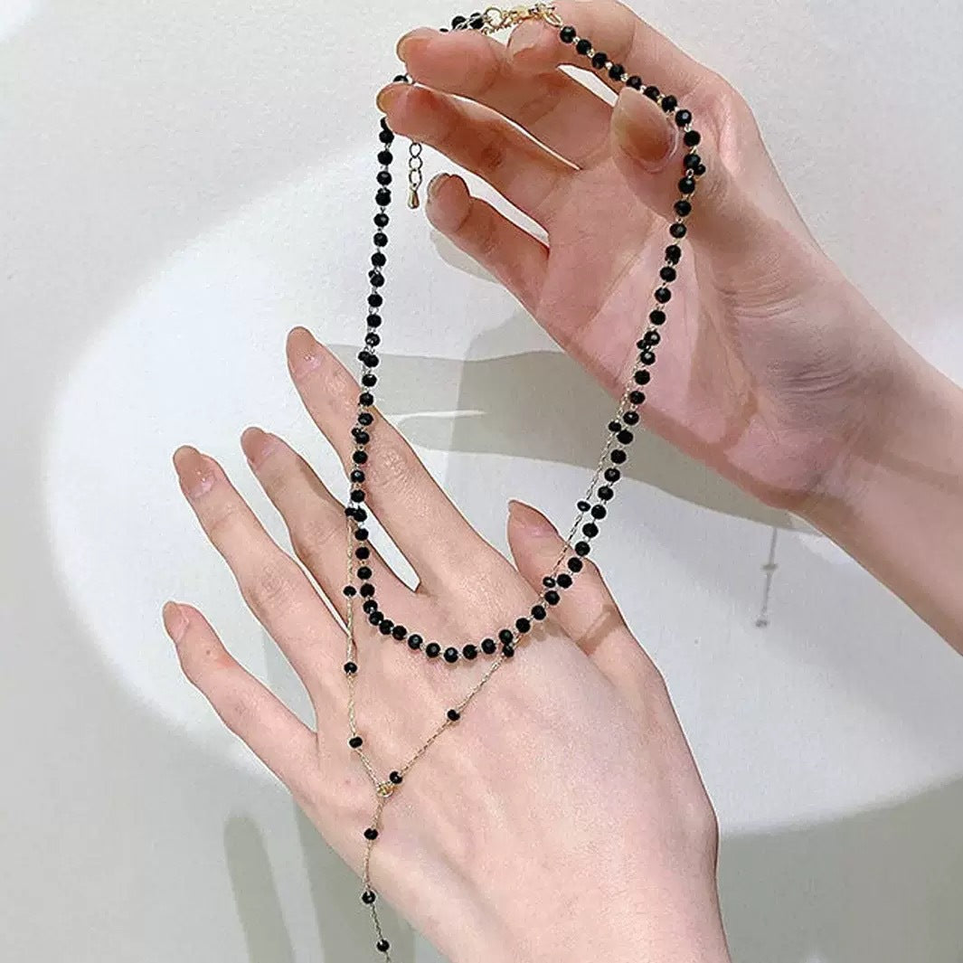 Chic Layered Choker and Pendant Necklace Kalsten