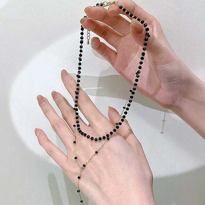 Chic Layered Choker and Pendant Necklace Kalsten