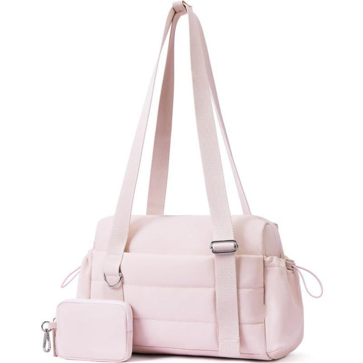 sporty shoulder bag with removable cosmetic bag Kalsten