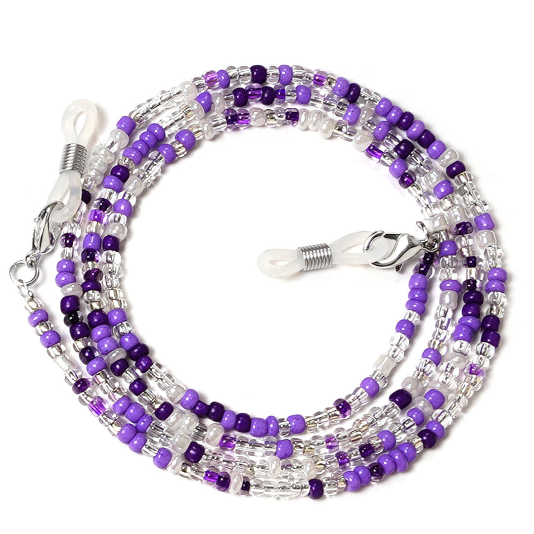 Colorful Artisan Beaded Eyewear Chain kalsten