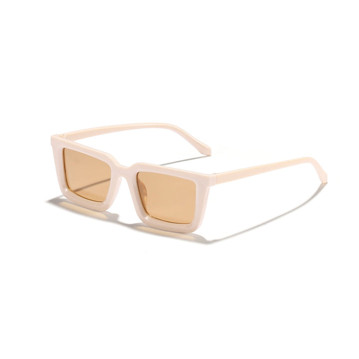 Women's modern square sunglasses with mirrored lenses Kalsten