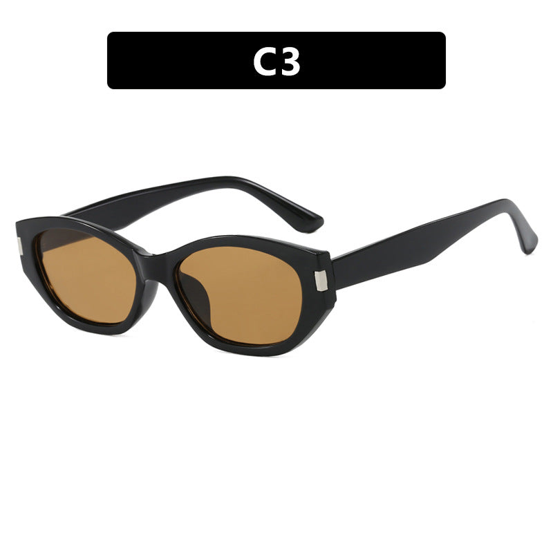 Ladies fashionable cat-eye sunglasses with elegant lenses Kalsten