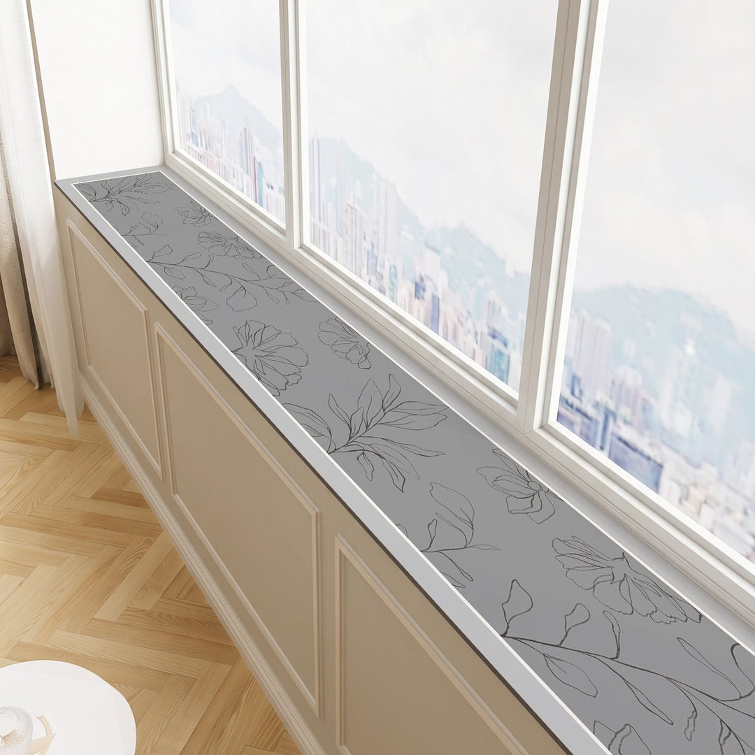 Floral Pattern Decorative Window Sill Mat Kalsten