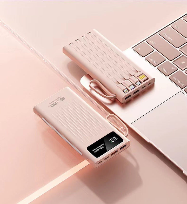 Portable power bank with LCD display and fast charging function Kalsten