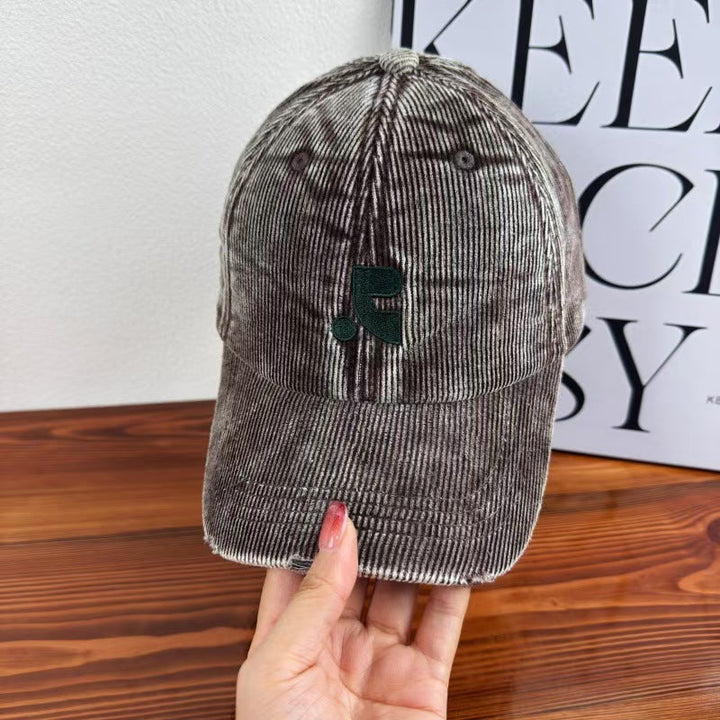 Women's Velvet Textured Baseball Cap Kalsten