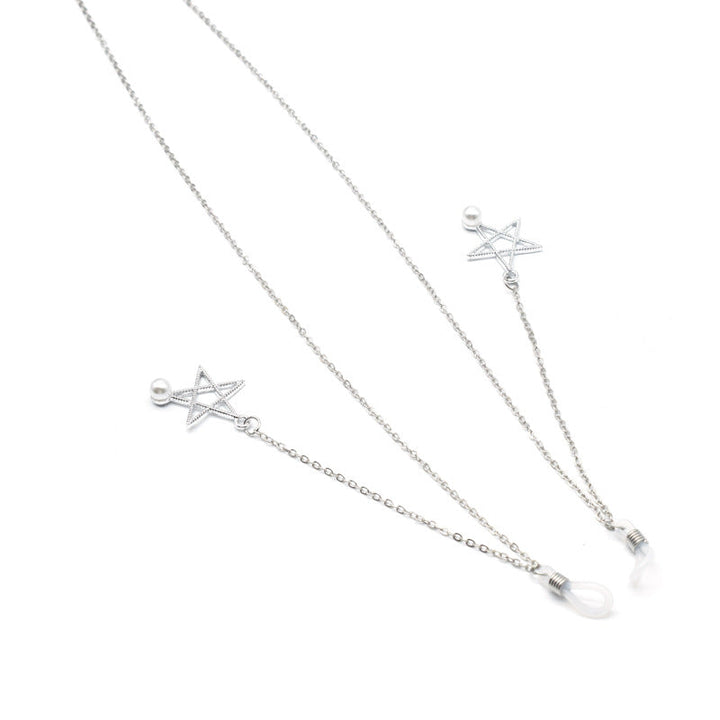 Star-Motif Eyewear Holder Chain Kalsten