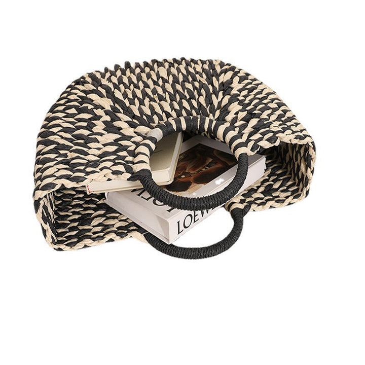 Stylish basket bag with round handle Kalsten