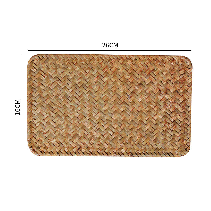 Artisan Woven Serving Tray Kalsten