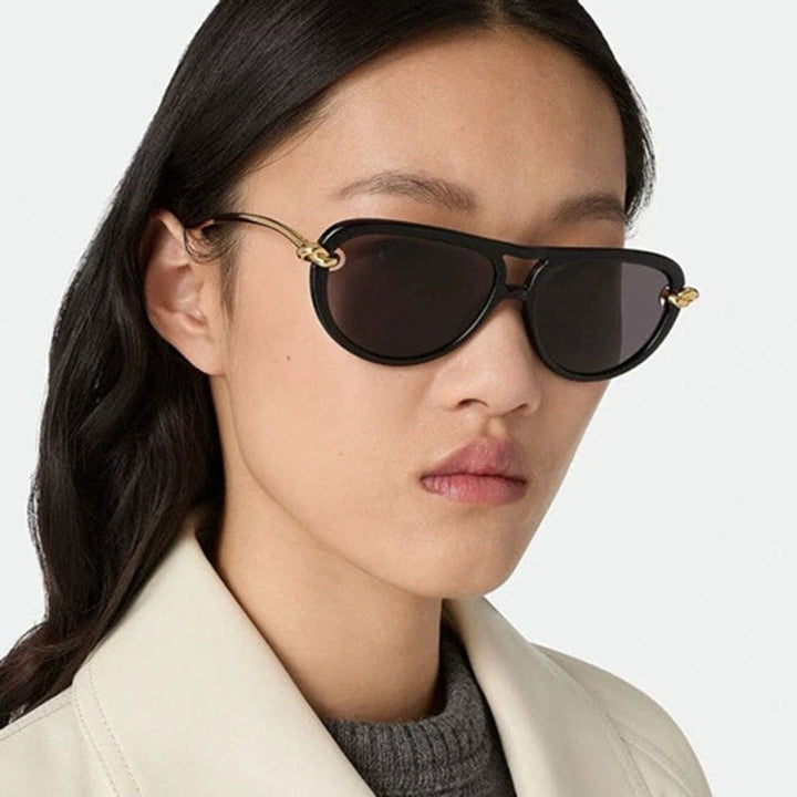 Women Retro Sunglasses with Elegant Frame and Polarized Lenses Kalsten