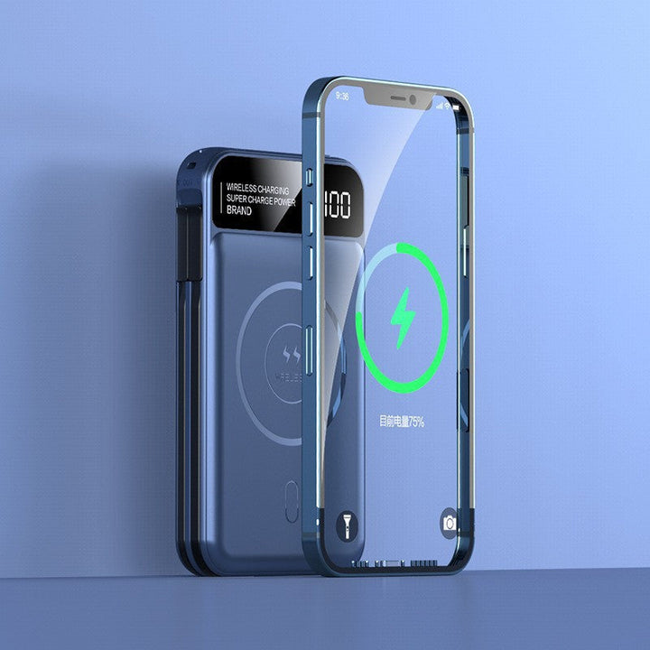 Wireless power bank with innovative fast charging function and digital display Kalsten