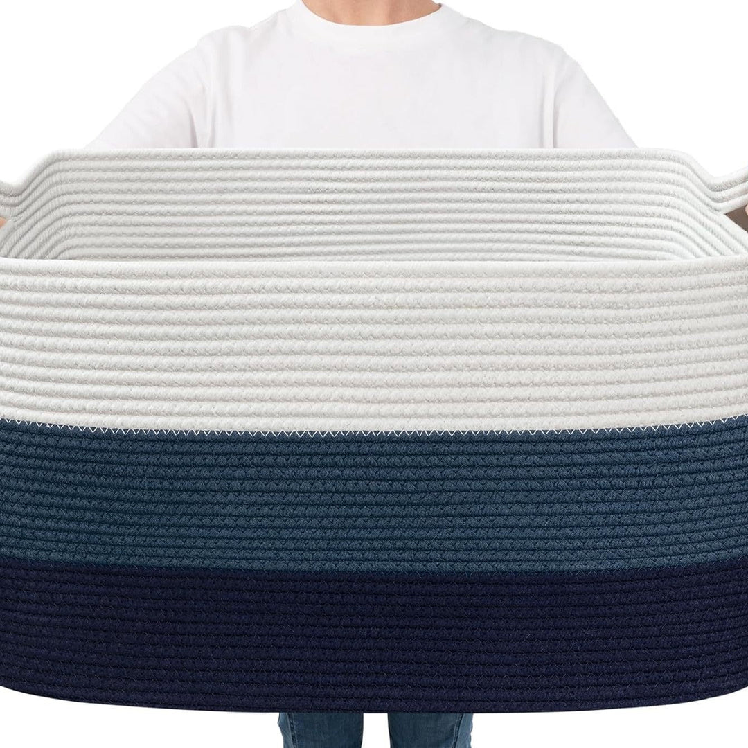 Women Versatile Storage Basket with Sturdy Handles Kalsten