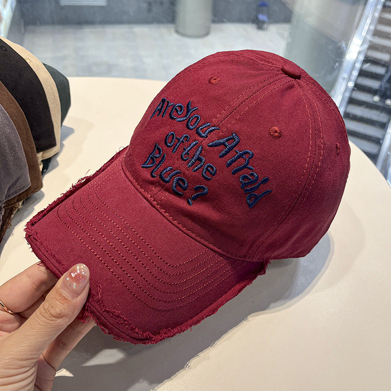 Women's Vintage-Inspired Embroidered Cap Kalsten