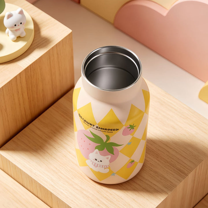 Women’s insulated bottle with practical carrying handle and playful bunny design Kalsten