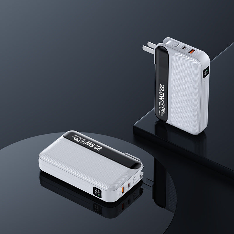 Portable fast charger with integrated socket Kalsten