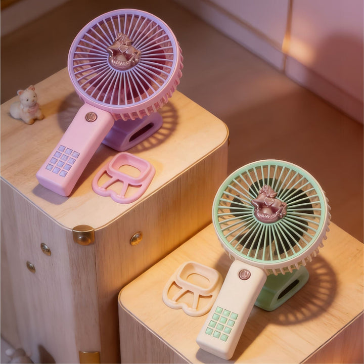 Women's Portable Mini Fan with Animal Design Kalsten