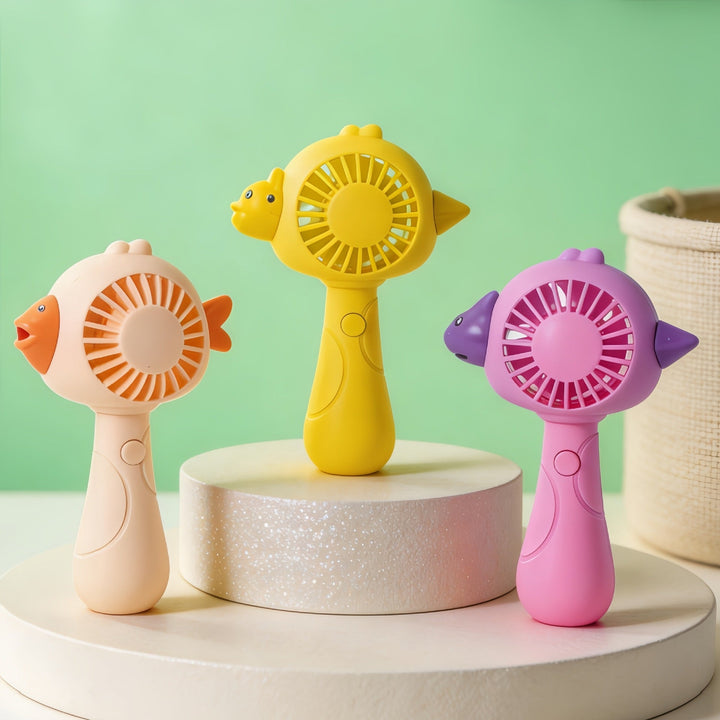 Ladies Hand Fan in Original Animal Design Kalsten