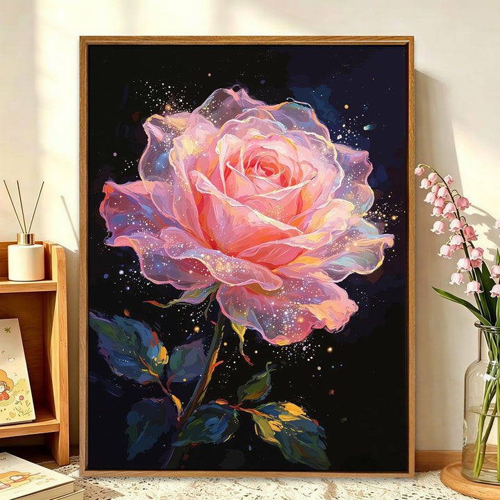 Floral Galaxy Canvas Art Kalsten