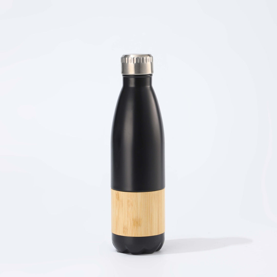 Women Stainless Steel Drinking Bottle with Bamboo Application Kalsten