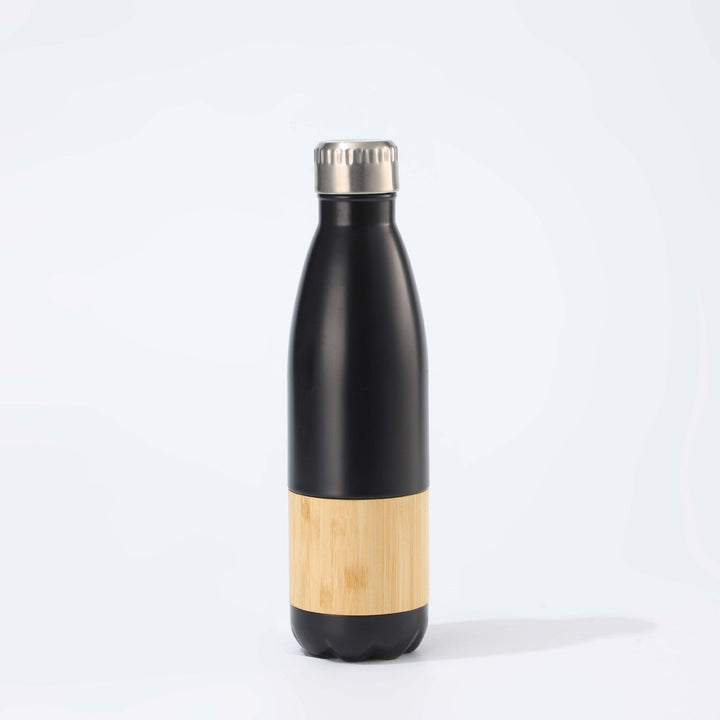 Women Stainless Steel Drinking Bottle with Bamboo Application Kalsten