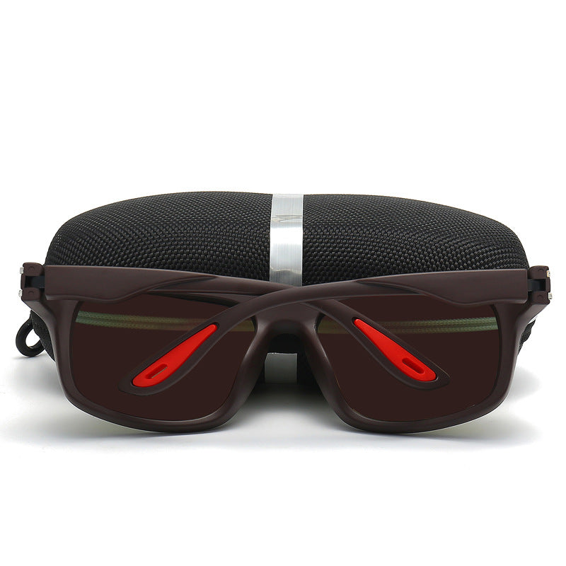 Men's sporty sunglasses with polarized lenses and shock-resistant frame Kalsten