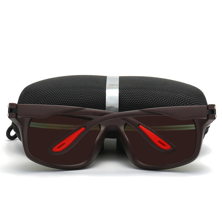 Men's sporty sunglasses with polarized lenses and shock-resistant frame Kalsten