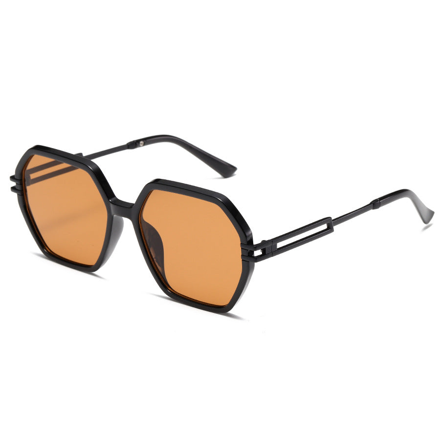 Women's fashionable sunglasses in avant-garde hexagon design Kalsten