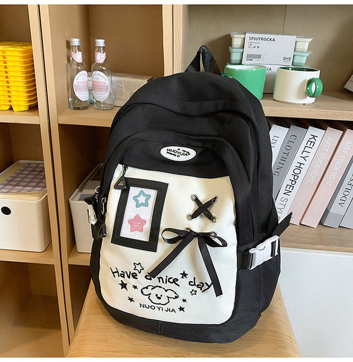 Cute Character-Themed School Backpack