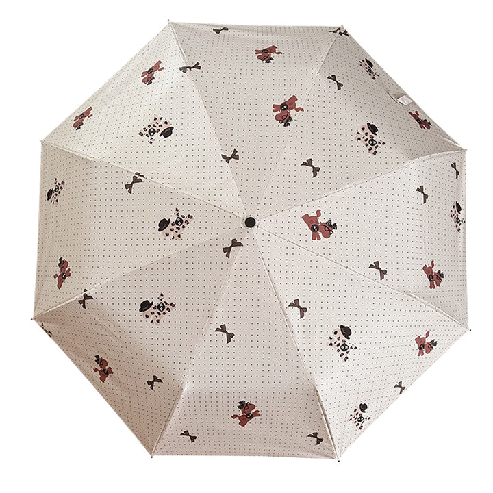 Ladies collapsible umbrella with playful design Kalsten