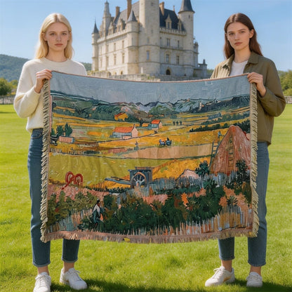 Artistic Scenic Throw Blanket