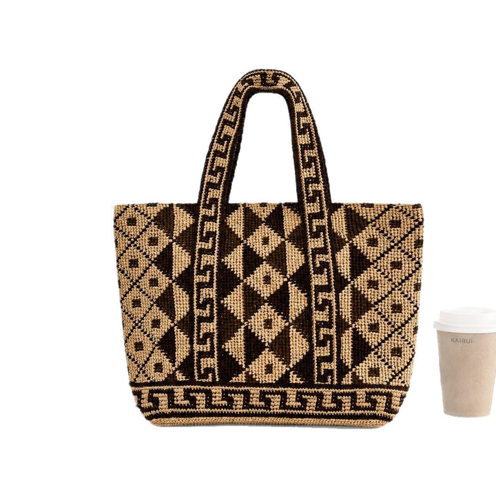 Fashionable and Practical Wicker Bag Kalsten