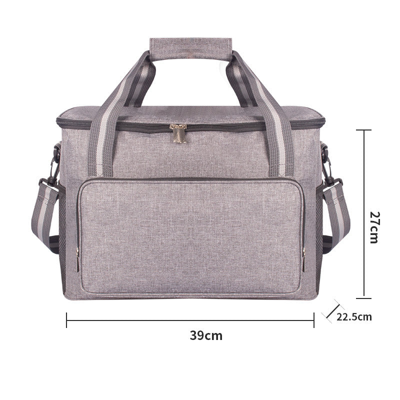 Women's cooler bag with insulated interior and practical side pockets Kalsten
