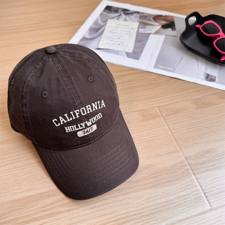 Women's Vintage-Inspired Cotton Baseball Cap Kalsten