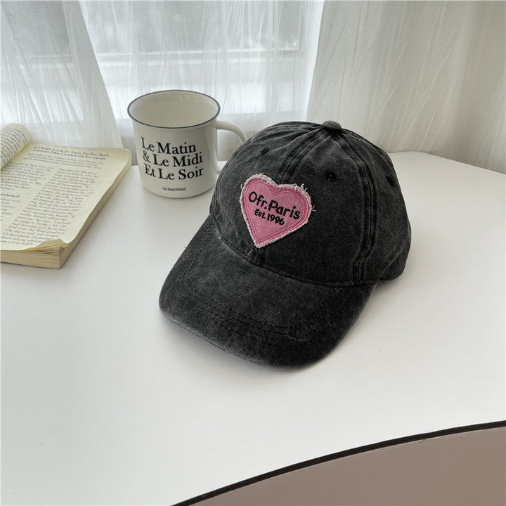 Women's Vintage-Inspired Embroidered Baseball Cap Kalsten