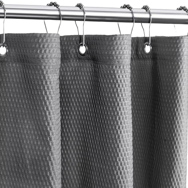 Textured Fabric Shower Curtain Kalsten