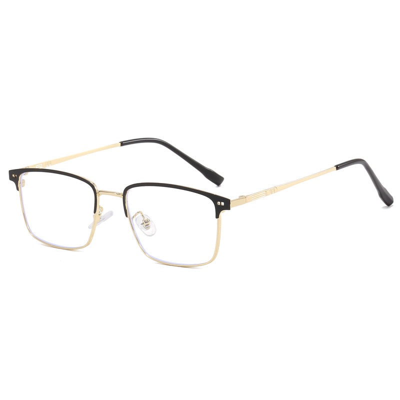 Women's elegant square glasses with fine metal frame Kalsten