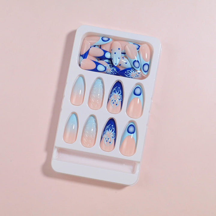 DIY Artistic Press-On Nail Set Kalsten