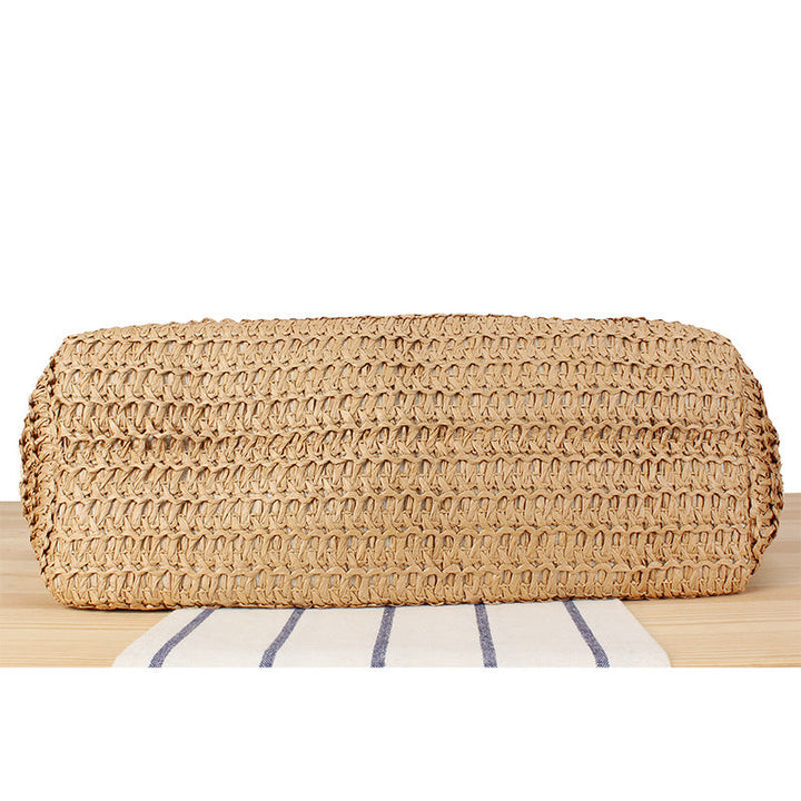 Braided beach bag with sturdy carrying handles Kalsten