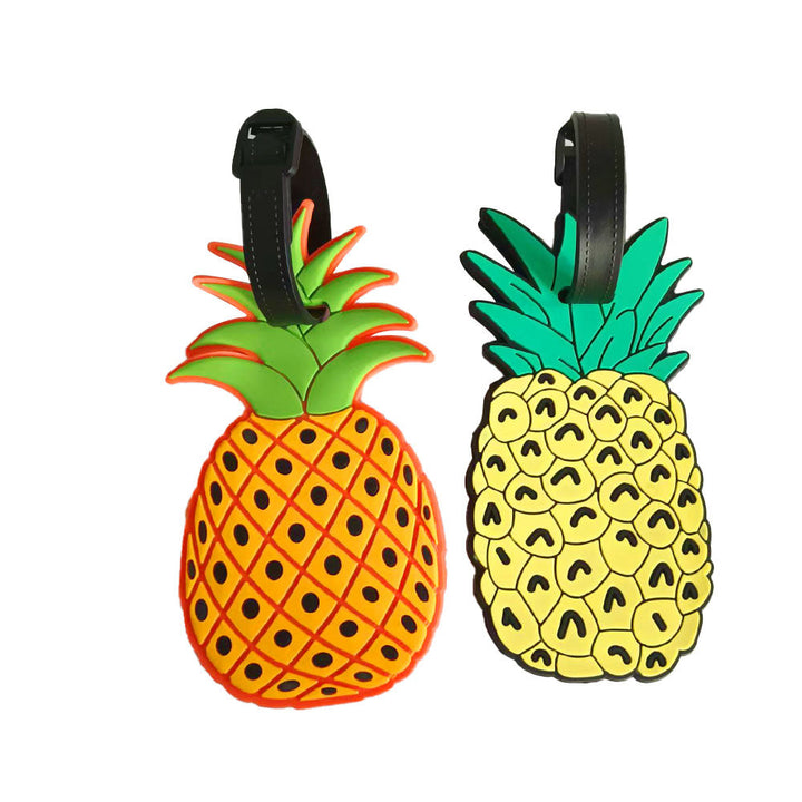 Unisex luggage tag in fruity lemon design Kalsten