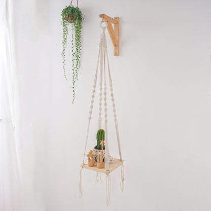 Macrame Plant Hanging Shelf Acalora