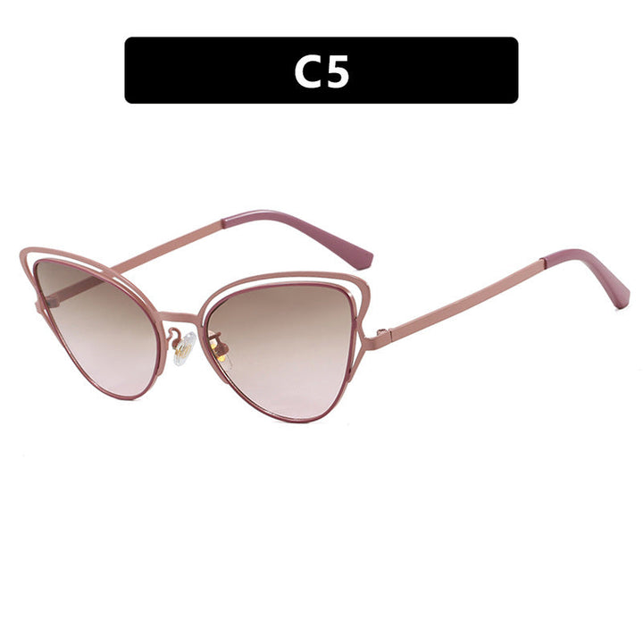 Women's Cat-Eye Glasses with Elegant Metal Frame and Comfortable Fit Kalsten