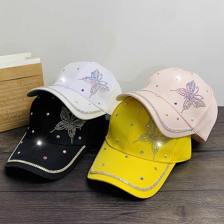 Women's Rhinestone-Embellished Baseball Cap Kalsten