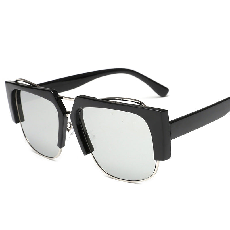 Women Fashion Square Sunglasses with Unique Chain Design Kalsten