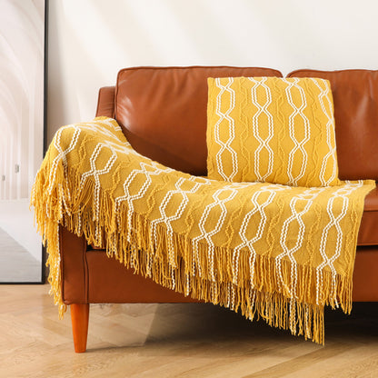 Unisex Cozy Knit Blanket