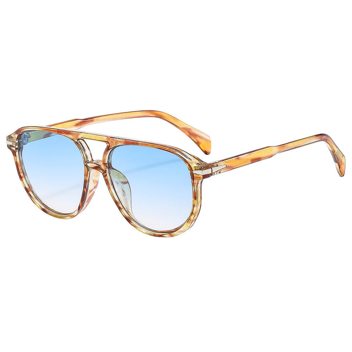 Ladies fashionable sunglasses with unique frame and high-protected lenses Kalsten