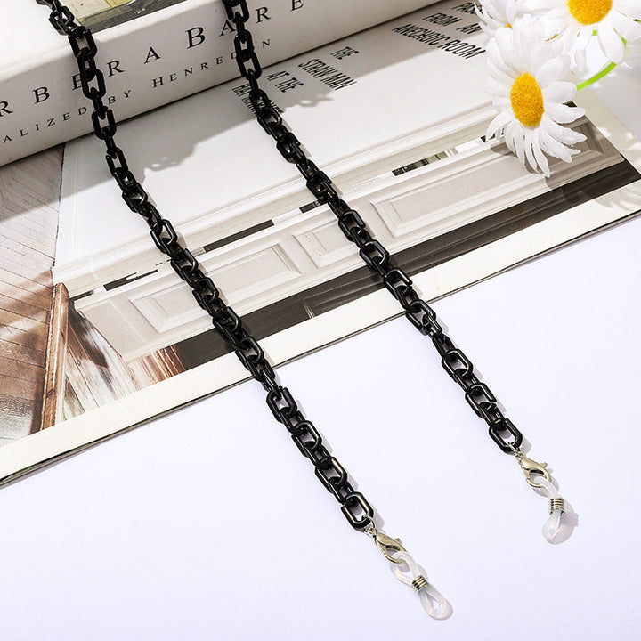 Fashionable necklace with clip clasp Kalsten