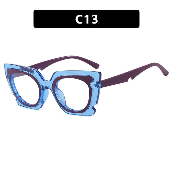 Women's oversized sunglasses with extravagant frame and UV protection Kalsten