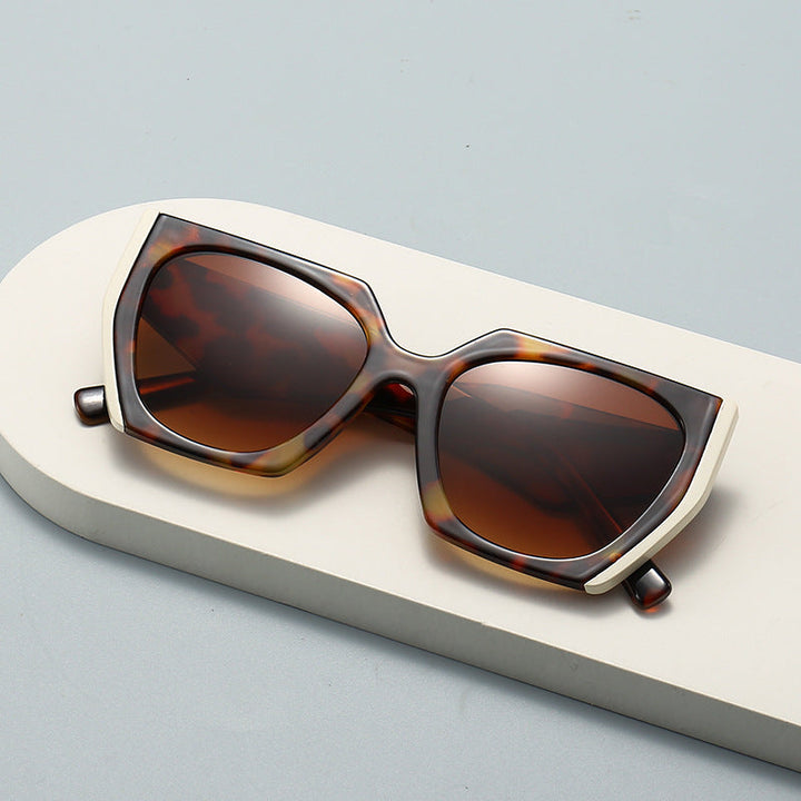 Women Oversized Sunglasses with Distinct Angular Design Kalsten