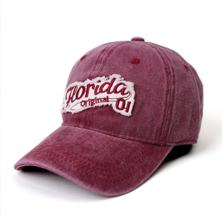 Women's Vintage-Inspired Cotton Baseball Cap Kalsten