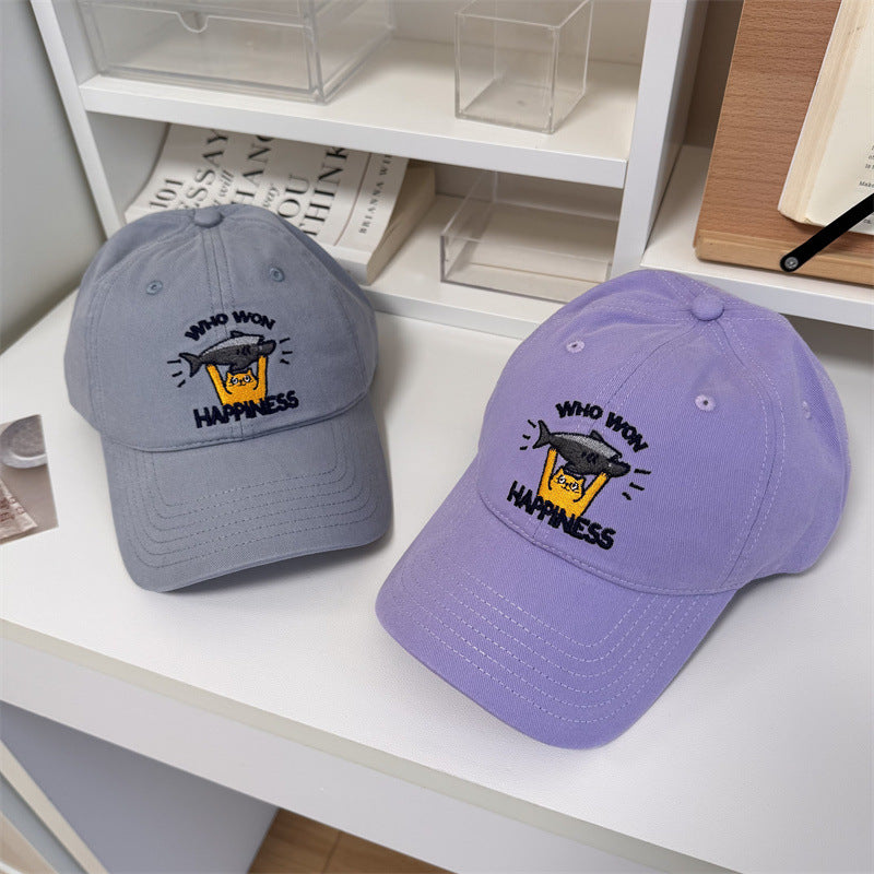 Women's Playful Embroidered Adjustable Baseball Cap Kalsten