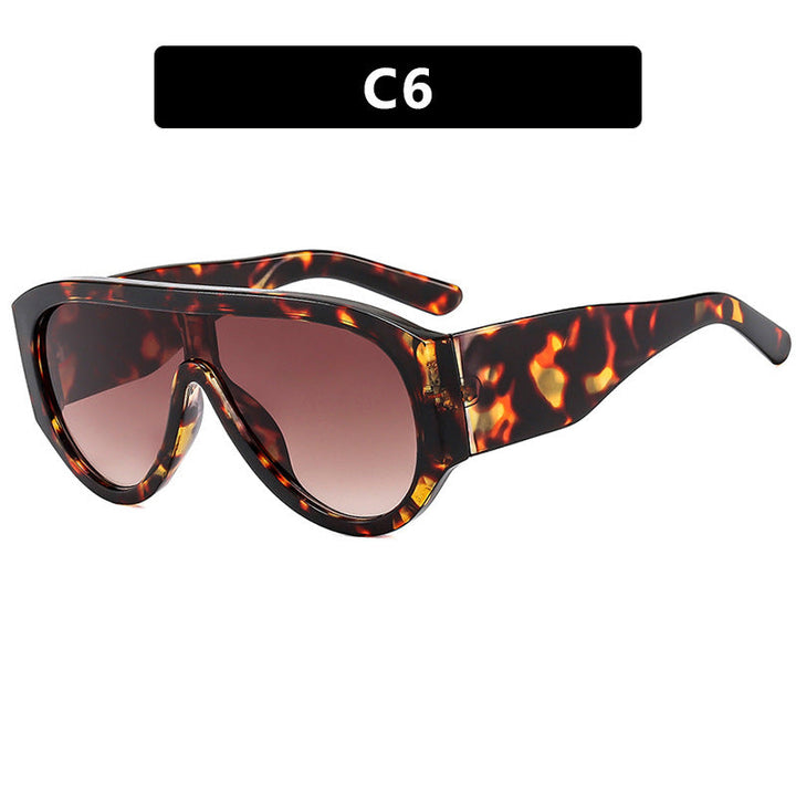 Women's fashionable privacy sunglasses with wide glamorous frame and UV protection Kalsten